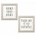 Gracie Oaks 'Farmhouse Fresh IV & Farmhouse Fresh V' 2 Piece Textual Art Set Canvas | 12 H x 12 W x 0.75 D in | Wayfair