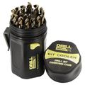 Drill America - D/A29J-CO-PC 29-Piece M42 Cobalt Drill Bit Set in Round Case (1/16" - 1/2" x 64ths), D/ACO Series