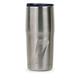 EcoVessel Metro Tri Max vakuumisolierter Trinkbecher/Kaffee-Reisebecher aus Edelstahl mit BPA-freiem Schiebedeckel – Silver Express, 473 ml