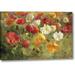 Ophelia & Co. 'Poppy Field' Print on Wrapped Canvas Metal in Green/Red/Yellow | 21 H x 32 W x 1.5 D in | Wayfair 34B17B5768A947D4B9EA0F08B96E82A6
