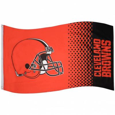 Cleveland Browns NFL Fahne Fade Flag FLG53NFLFADECL