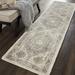 Gray 26 x 1 in Area Rug - Bungalow Rose Dreya Oriental Machine Made Power Loom Polypropylene Area Rug in Beige/ | 26 W x 1 D in | Wayfair