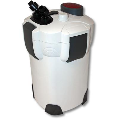 HW-303 Aquarium Außenfilter 1400 L/h 3 Stufen Kammerfilter inkl Filtermaterial - Sunsun