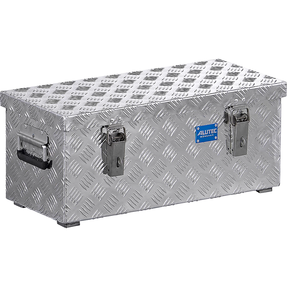 Caisse de transport en tôle striée d'aluminium - kaiserkraft