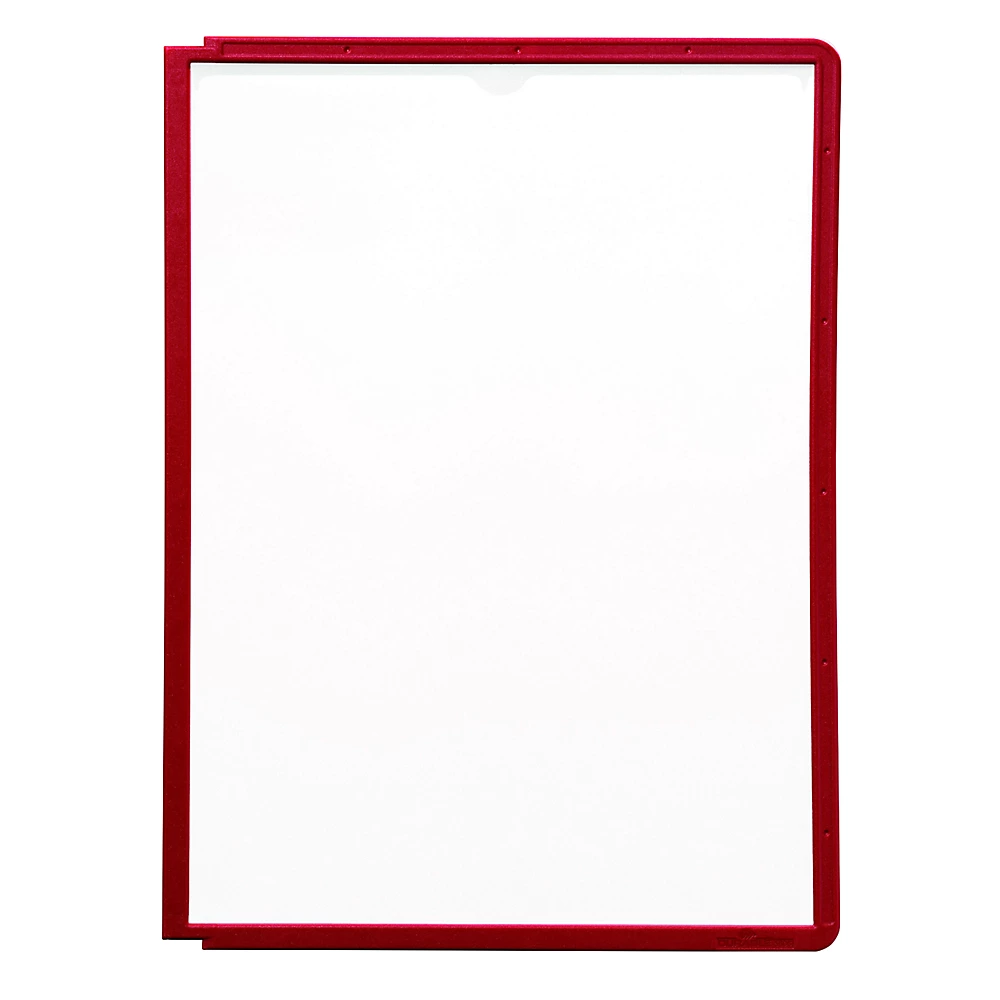 Pochette transparente avec cadre plastique DURABLE