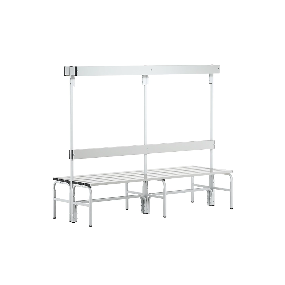 Banc de vestiaire en inox Sypro