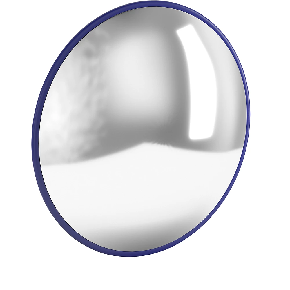 Miroir rond avec support mural télescopique eurokraft pro