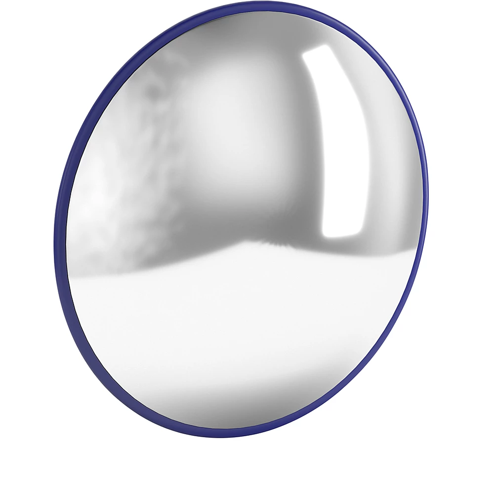 Miroir rond avec support mural télescopique eurokraft pro