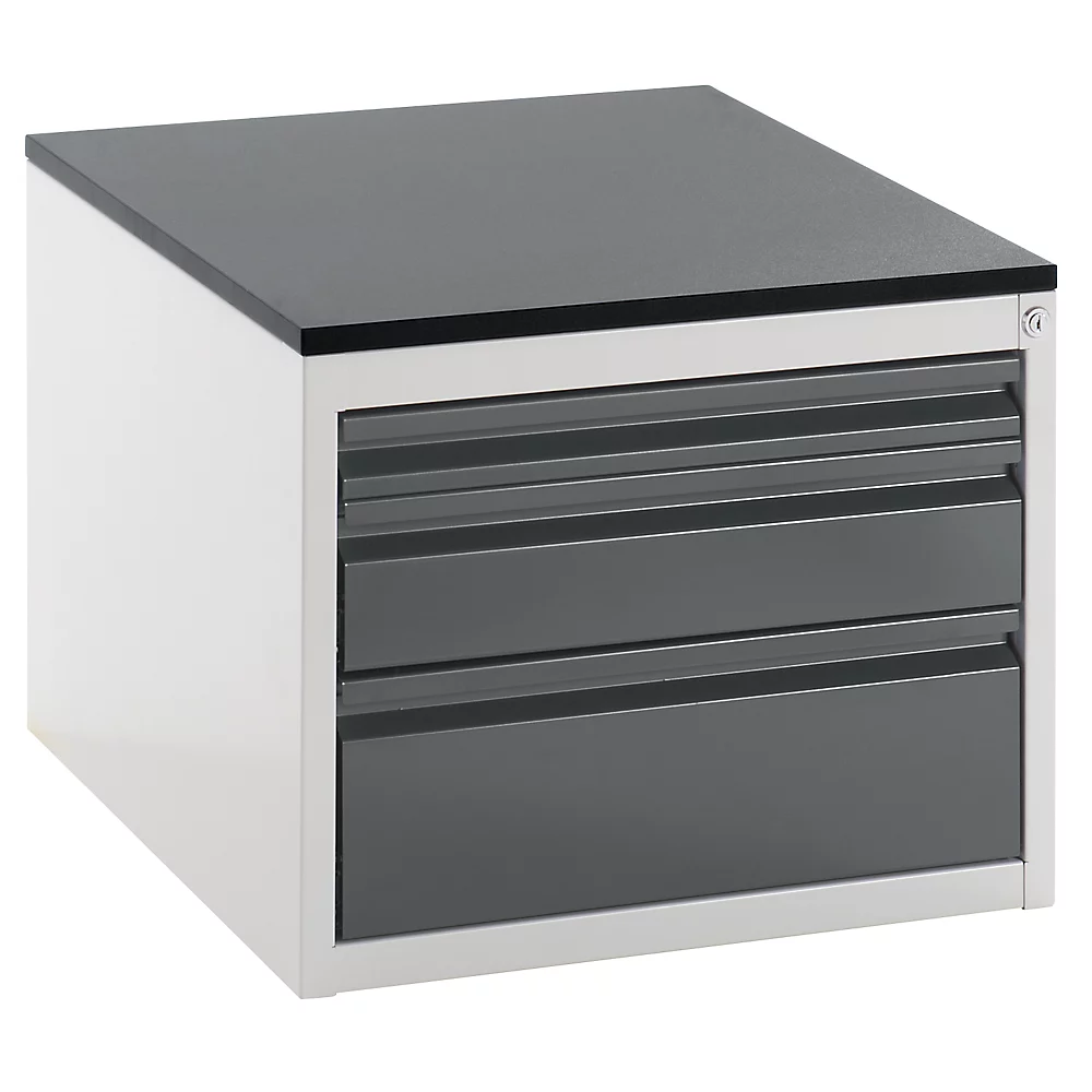 Armoire à tiroirs sur glissières télescopiques RAU