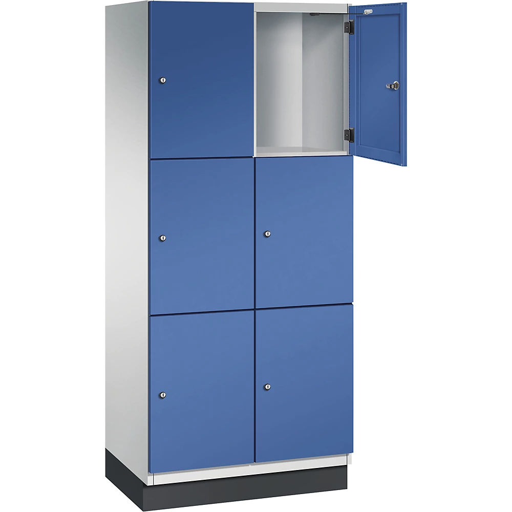 Vestiaire multicases à trois casiers Cambio C+P