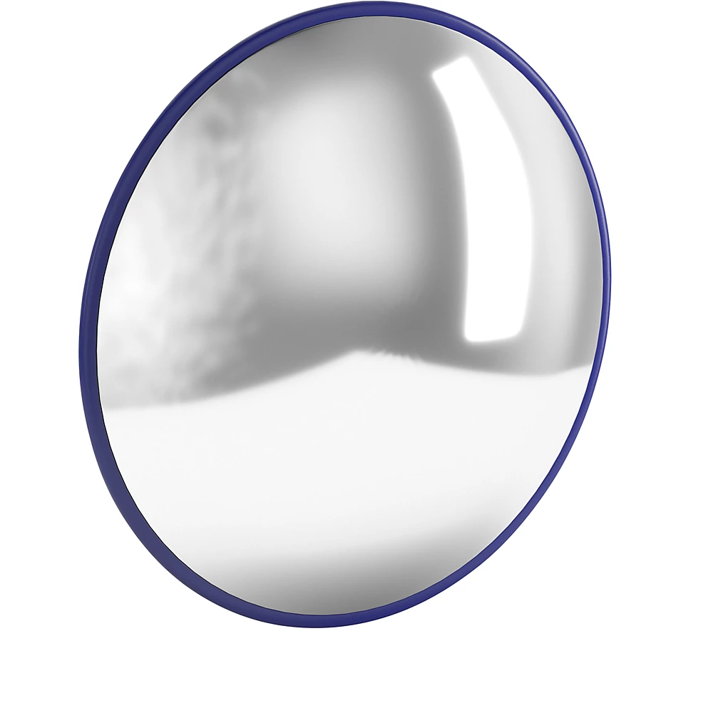 Miroir rond avec support mural télescopique eurokraft pro