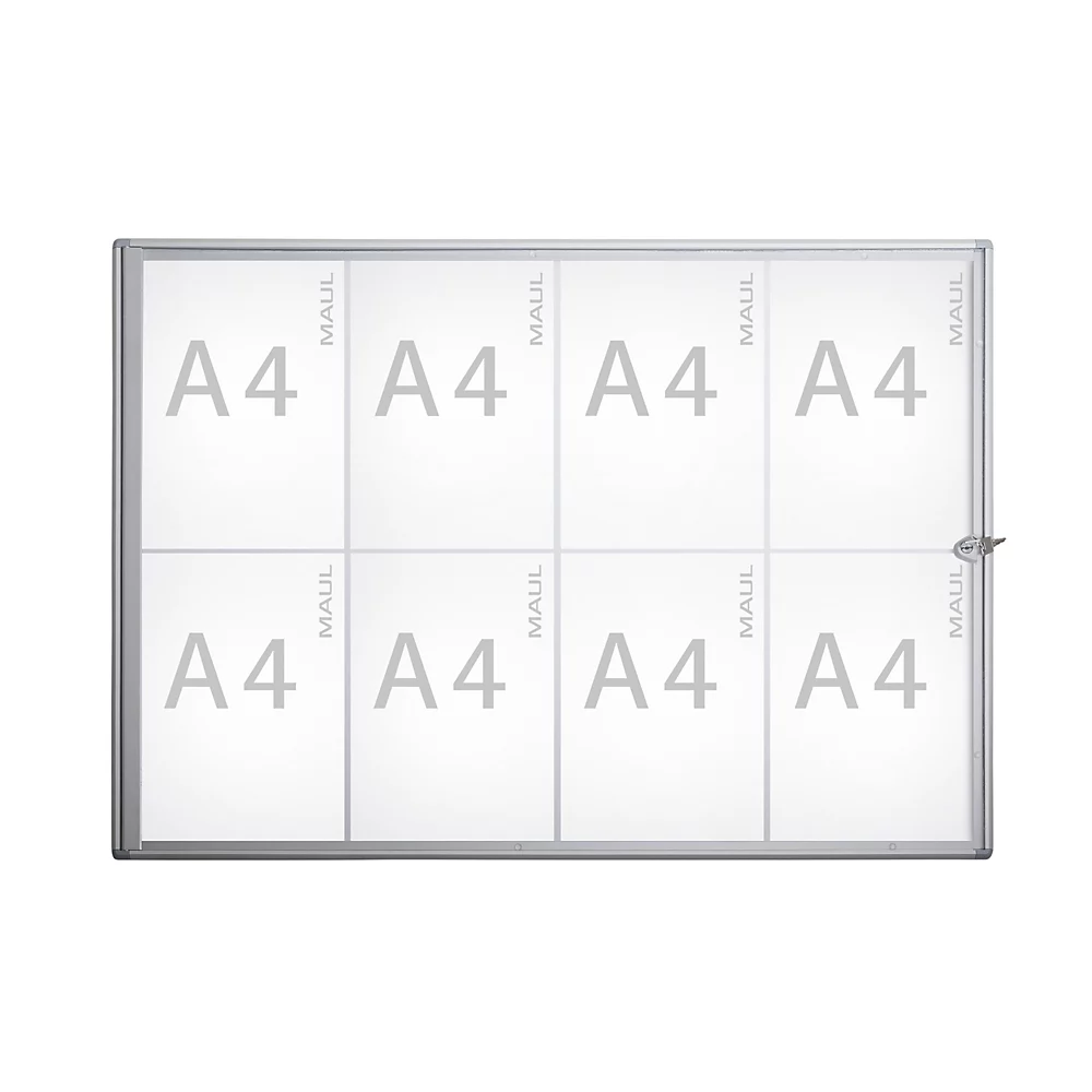 Vitrine d'affichage, profondeur extérieure 27 mm MAUL
