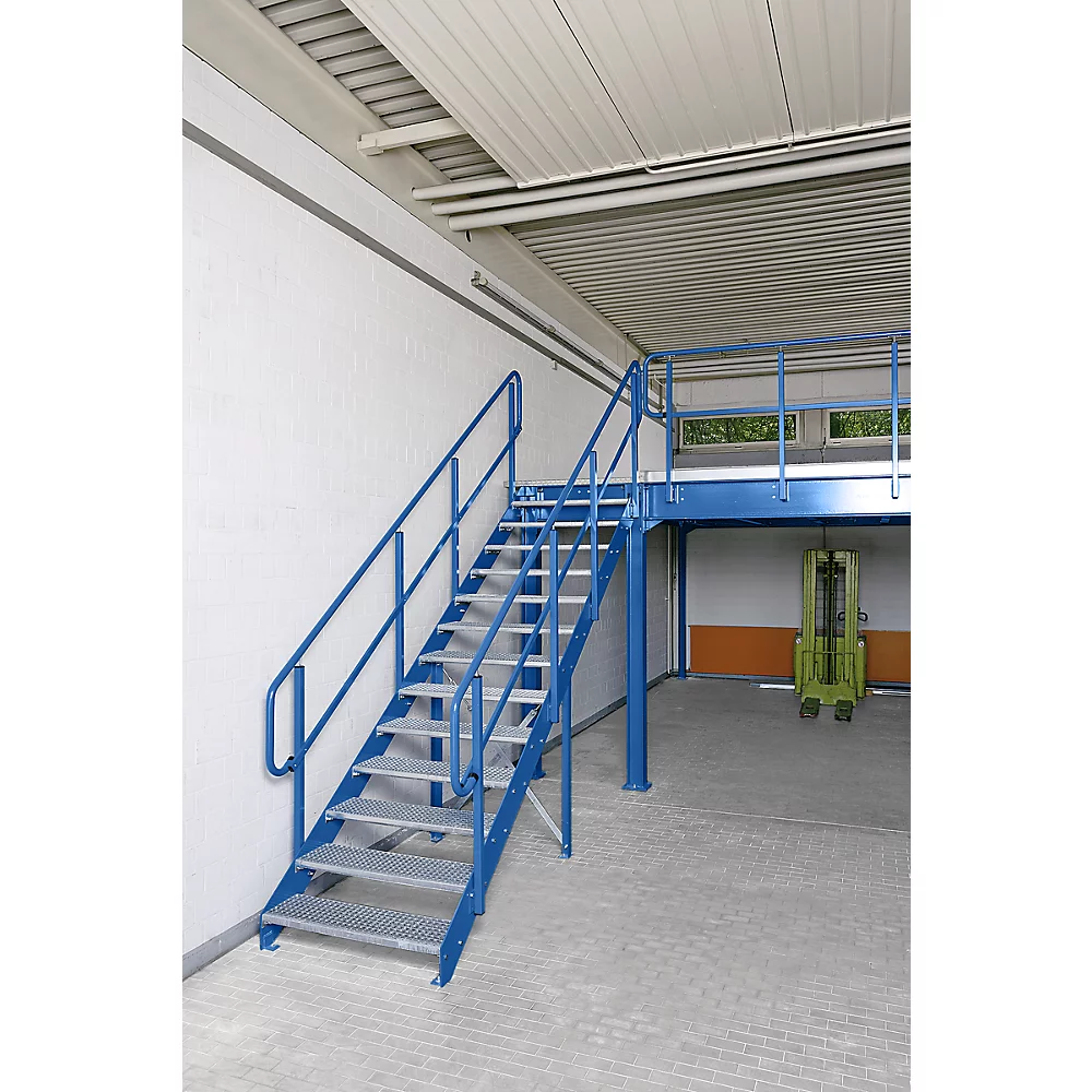 Escalier pour mezzanine - kaiserkraft