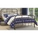 Gracie Oaks Farrah Platform Bed Metal in Gray | 45.25 H x 57.62 W x 80 D in | Wayfair 5E33609148C6407E9048B8008CC3DF28