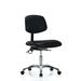 Symple Stuff Mandy Task Chair Upholstered/Metal in Black/Brown | 30 H x 24 W x 25 D in | Wayfair 67C2E2C13FB84722B8CECD88461416C1