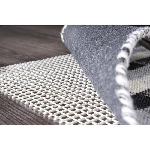 Antirutschmatte Gitter Teppichunterlage Teppich Stopp 120 x 180 cm - Weiß