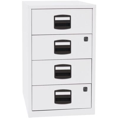 Bisley Home Beistellschrank »PFA« A4, einbahnig, 4 Schübe weiß, 41.3x67.2x40 cm Image