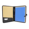 Italian Leather Proffesional Business Presentation Conference A4 Folder, Notepad, Portfolio, Padfolio Writing case (Black)