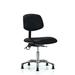 Symple Stuff Mandy Task Chair Upholstered/Metal in Black/Brown | 30 H x 24 W x 25 D in | Wayfair 62A6011C28C34395922CD47648908953