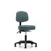 Symple Stuff Selina Desk Height Adjustable Lab Stool Plastic/Metal in Gray | 38.25 H x 25 W x 25 D in | Wayfair 51C3825421D241E6BEBF1C9C93FC216C