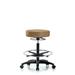 Symple Stuff Audet High Bench Height Adjustable Lab Stool Metal in Gray/Brown | 35 H x 25 W x 25 D in | Wayfair 97305509A25C42D596C067D28F448787