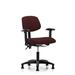 Symple Stuff Maegan Ergonomic Task Chair Upholstered/Metal in Red/Brown | 30 H x 27 W x 25 D in | Wayfair 6AA9BB02C15E43B79DBDB58B42E591C6