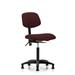 Symple Stuff Candice Task Chair Upholstered/Metal in Red/Black/Brown | 32.5 H x 24 W x 25 D in | Wayfair E3068A96599442F28DB5AFE5788874BB