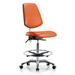 Symple Stuff Miah Drafting Chair Aluminum/Upholstered in Red/Orange | 38.5 H x 24 W x 25 D in | Wayfair A570F921BBBF41099E36089069194814