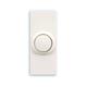 Symple Stuff Wireless Push Button in White | 6 H x 2.9 W x 1.5 D in | Wayfair AABE6868CEAC4368A5EE49A60D9665D9