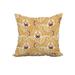 Winston Porter Maranto Square Pillow Polyester/Polyfill blend in Yellow | 18 H x 18 W x 3 D in | Wayfair D0274AE335A546E0A3C0F6F0C3CEF8A2