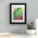 Ebern Designs 'Stained Glass V' Framed Photographic Print on Canvas Canvas | 14 H x 11 W x 0.75 D in | Wayfair 255AD98457EB4A85AAC10A056C02DF23