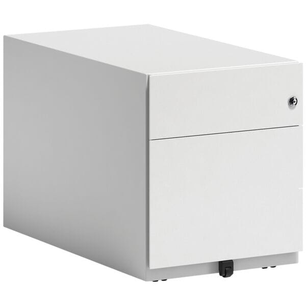 Bisley Stahl-Rollcontainer »Note« mit Hängeregistratur, mit Griffleiste, extratief weiß, 42x49.5x77.5 cm Image