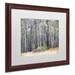 Millwood Pines 'Birches' Framed Photographic Print on Canvas in Green | 16 H x 20 W x 1.25 D in | Wayfair 053075401E9240B39946780EA184A642