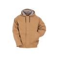 Berne FR Hooded Jacket - Men's Brown Duck 2XL Regular 92021278896