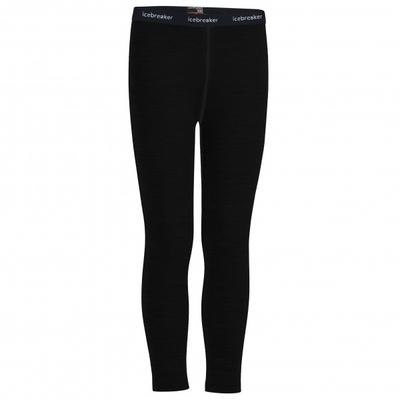 Icebreaker - Kids 200 Oasis Leggings - Merinounterwäsche Gr 8 schwarz