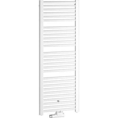 Kermi Basic-50 gerade Badheizkörper Weiß 1770x35x599mm Anschluss mittig und seitlich 993W bei