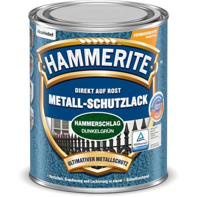 Hammerite - akzo nobel 5087605 ( ) Metall-Schutzlack Hammerschlag, Dunkelgrün 2,5Ltr Image