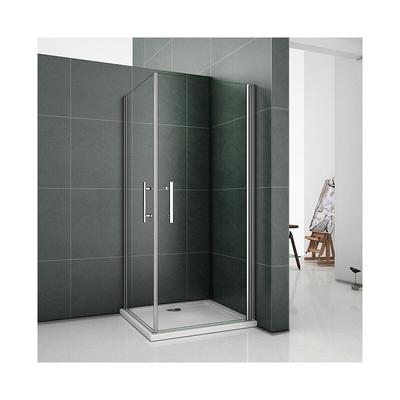 80x90x185cm Duschkabine Duschabtrennung Dusche rechteckig