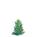 The Holiday Aisle® Francesca Christmas Tree Dishcloth Terry in Green/Pink | 16 W in | Wayfair 9B1D9B4FC8D845B2A30FDB3D4E7B5C84