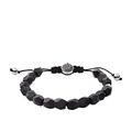 Diesel Bracelet for Men Beads, 16.5cm-25cm black Semi-Precious Bracelet, DX1134040