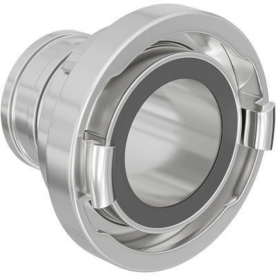 Storz Kupplung b 75mm Druckkupplung mit langem Stutzen Schlauchkupplung aus Aluminium - Wiltec Image