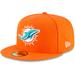 Men's New Era Orange Miami Dolphins Omaha 59FIFTY Fitted Hat