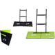 Tapis de sol universel pour trampoline - Réversible noir ou vert - Noir - Kangui