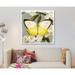 East Urban Home Butterfly Branch I by Victoria Borges Gallery-Wrapped Canvas Giclee Print Canvas, in Brown/Green/White | Wayfair