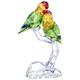 Swarovski 5379552 Lovebirds, Crystal, Multicoloured, 16 x 8.8 x 5.5 cm