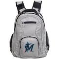 MOJO Gray Miami Marlins Backpack Laptop