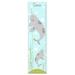 Harriet Bee Thorpe Narwhal Personalized Growth Chart Canvas in Blue | 39 H x 10 W in | Wayfair CDE5D46ACD4F49339322E6242453F636