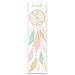 Harriet Bee Todd Pastel Dreamcatcher Personalized Growth Chart Canvas in Pink/White | 39 H x 10 W in | Wayfair E9769EB26881475FB98F82F9773981C0