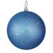 Vickerman 572238 - 12" Periwinkle Sequin Ball Christmas Tree Ornament (N593029DQ)
