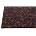 Red 66 x 0.5 in Indoor Area Rug - Red Barrel Studio® Floral Hand Tufted Wool/Black/Red Area Rug redCotton/Wool | 66 W x 0.5 D in | Wayfair